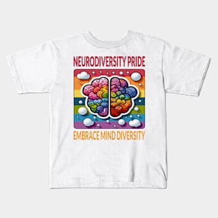 Neurodiversity Pride: Mind Body Balance Kids T-Shirt